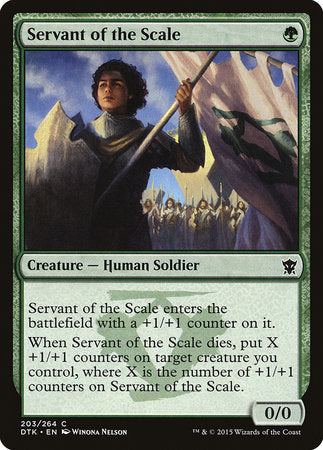 Servant of the Scale [Dragons of Tarkir] | Eastridge Sports Cards & Games