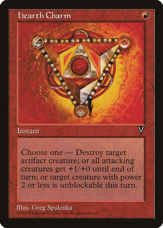 Hearth Charm [Visions] | Eastridge Sports Cards & Games
