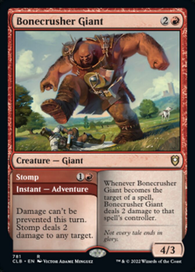 Bonecrusher Giant // Stomp [Commander Legends: Battle for Baldur's Gate] | Eastridge Sports Cards & Games