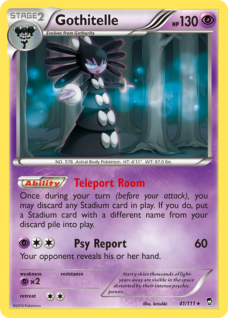 Gothitelle (41/111) [XY: Furious Fists] | Eastridge Sports Cards & Games