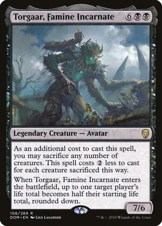 Torgaar, Famine Incarnate [Dominaria] | Eastridge Sports Cards & Games