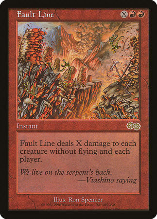 Fault Line [Urza's Saga] | Eastridge Sports Cards & Games