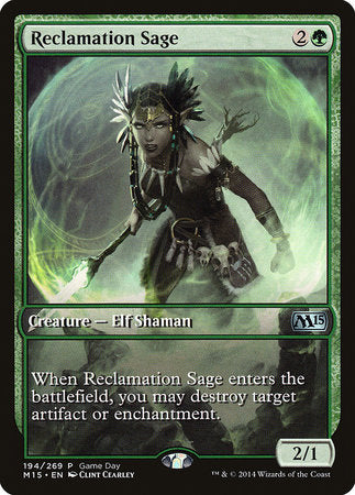 Reclamation Sage [Magic 2015 Promos] | Eastridge Sports Cards & Games