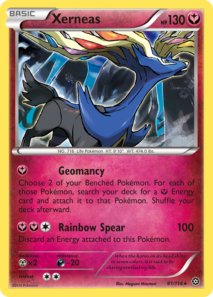 Xerneas (81/114) [XY: Steam Siege] | Eastridge Sports Cards & Games