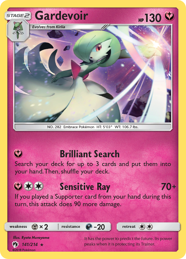 Gardevoir (141/214) [Sun & Moon: Lost Thunder] | Eastridge Sports Cards & Games