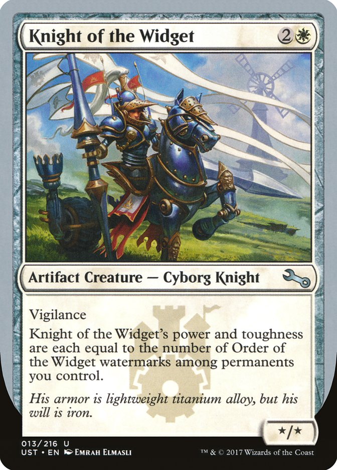 Knight of the Widget [Unstable] | Eastridge Sports Cards & Games