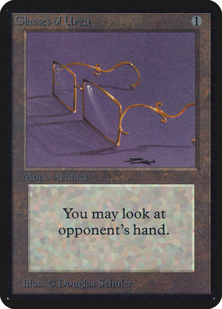 Glasses of Urza [Limited Edition Alpha] | Eastridge Sports Cards & Games