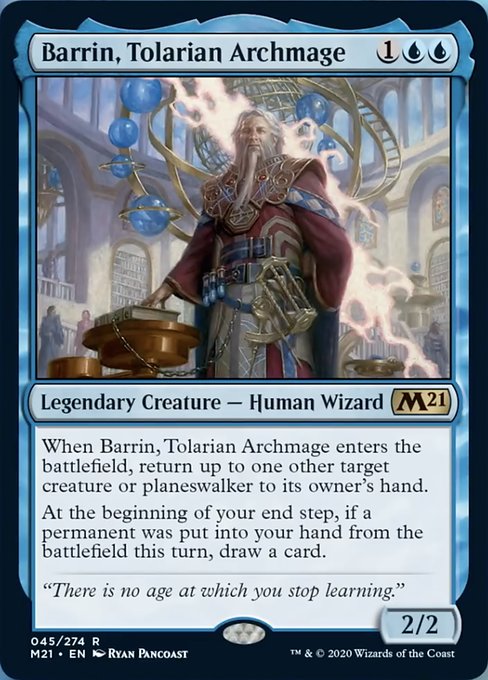 Barrin, Tolarian Archmage [Core Set 2021] | Eastridge Sports Cards & Games