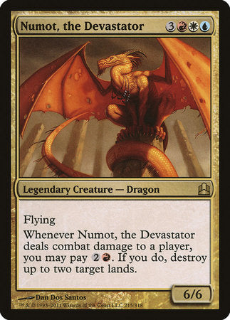 Numot, the Devastator [Commander 2011] | Eastridge Sports Cards & Games