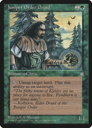 Juniper Order Druid [Ice Age] | Eastridge Sports Cards & Games