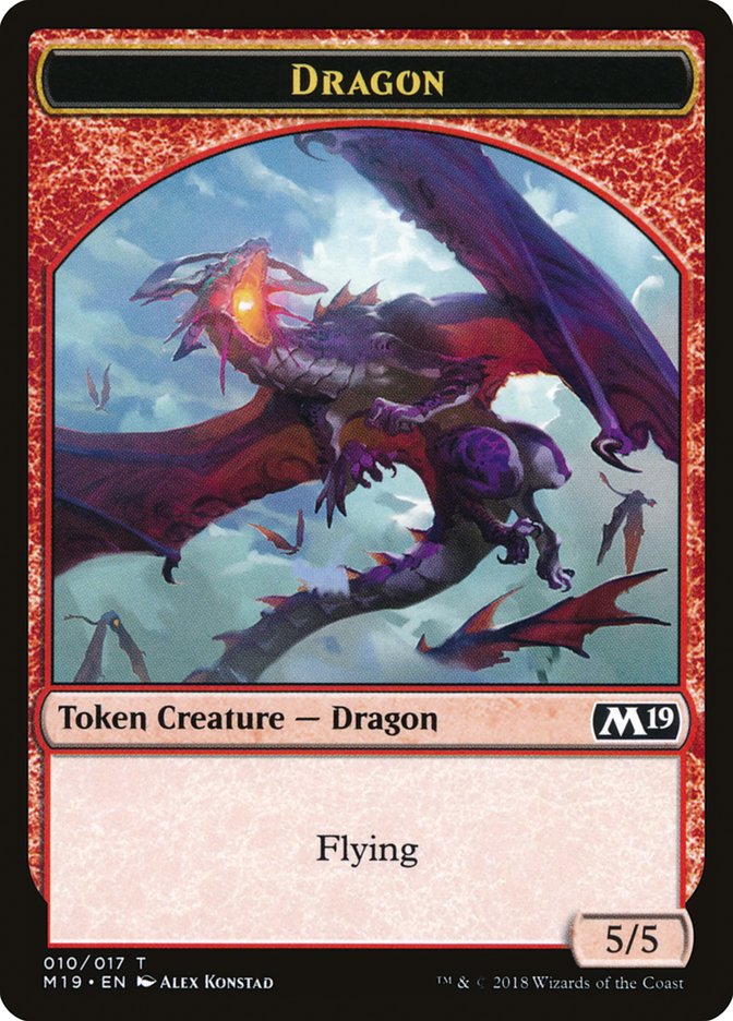Dragon (010/017) [Core Set 2019 Tokens] | Eastridge Sports Cards & Games