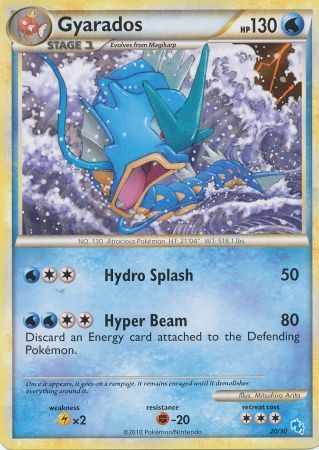 Gyarados (20/30) [HeartGold & SoulSilver: Trainer Kit - Gyarados] | Eastridge Sports Cards & Games