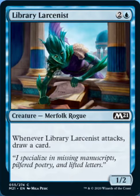 Library Larcenist [Core Set 2021] | Eastridge Sports Cards & Games