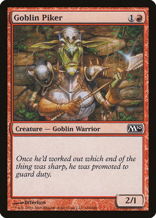 Goblin Piker [Magic 2010] | Eastridge Sports Cards & Games