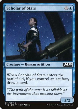 Scholar of Stars [Core Set 2019] | Eastridge Sports Cards & Games