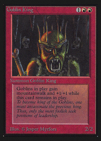 Goblin King (IE) [Intl. Collectors’ Edition] | Eastridge Sports Cards & Games
