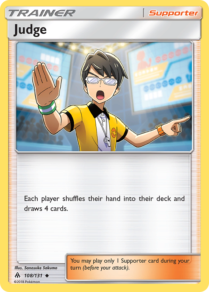 Judge (108/131) [Sun & Moon: Forbidden Light] | Eastridge Sports Cards & Games