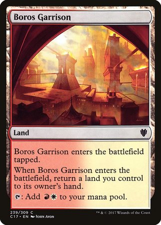 Boros Garrison [Commander 2017] | Eastridge Sports Cards & Games