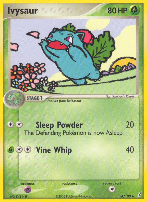 Ivysaur (34/100) [EX: Crystal Guardians] | Eastridge Sports Cards & Games