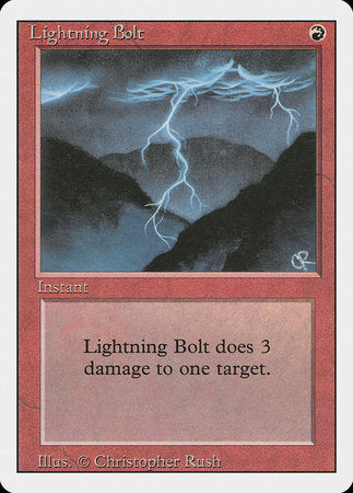 Lightning Bolt [Revised Edition] | Eastridge Sports Cards & Games