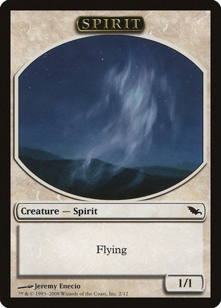 Spirit Token [Shadowmoor Tokens] | Eastridge Sports Cards & Games