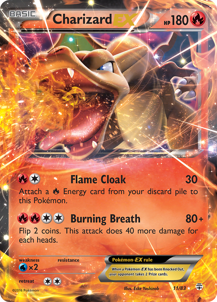 Charizard EX (11/83) [XY: Generations] | Eastridge Sports Cards & Games