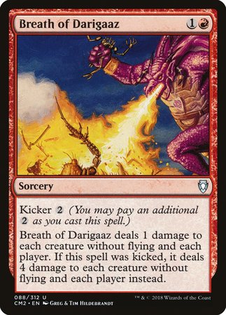Breath of Darigaaz [Commander Anthology Volume II] | Eastridge Sports Cards & Games