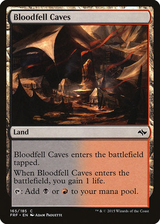 Bloodfell Caves [Fate Reforged] | Eastridge Sports Cards & Games