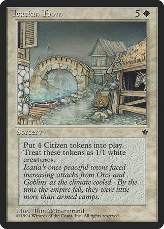 Icatian Town [Fallen Empires] | Eastridge Sports Cards & Games