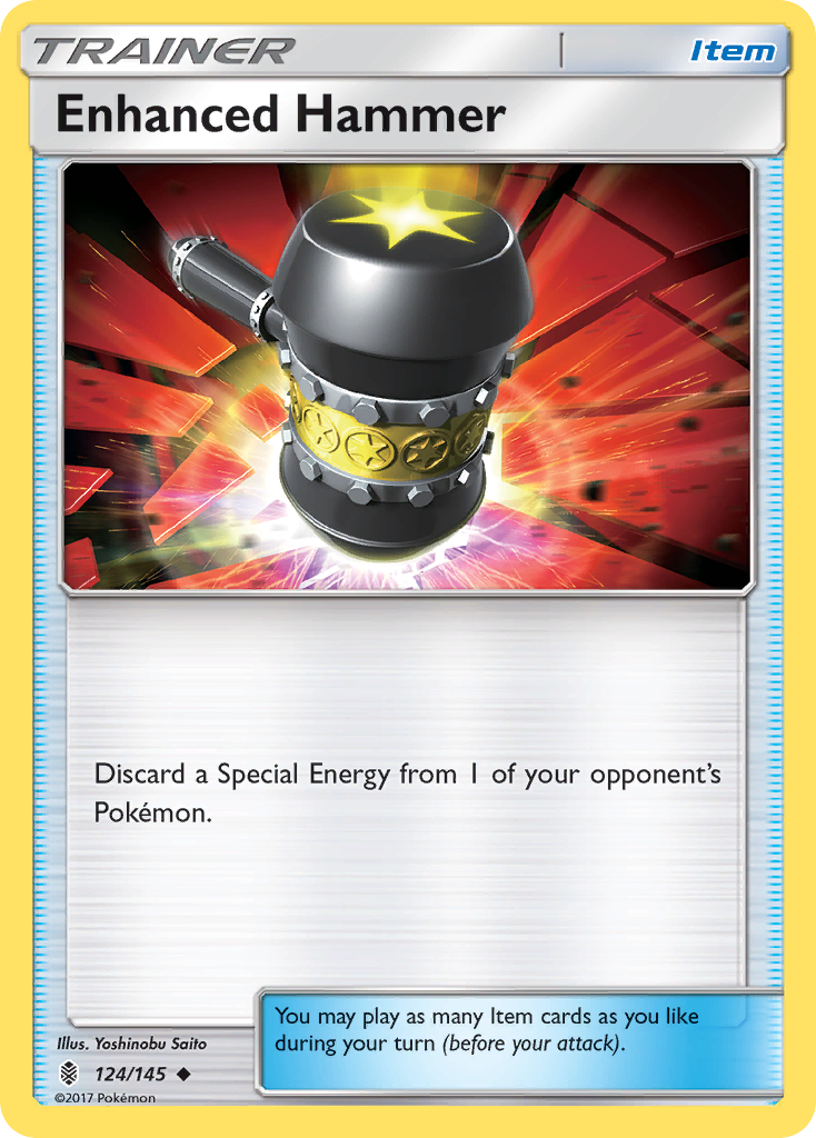 Enhanced Hammer (124/145) [Sun & Moon: Guardians Rising] | Eastridge Sports Cards & Games