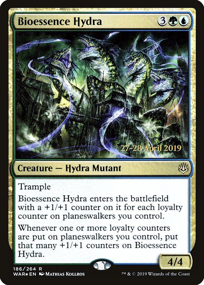 Bioessence Hydra  [War of the Spark Prerelease Promos] | Eastridge Sports Cards & Games