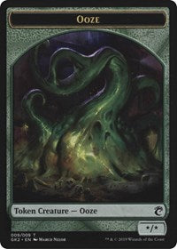 Ooze // Frog Lizard Token [Ravnica Allegiance: Guild Kits] | Eastridge Sports Cards & Games