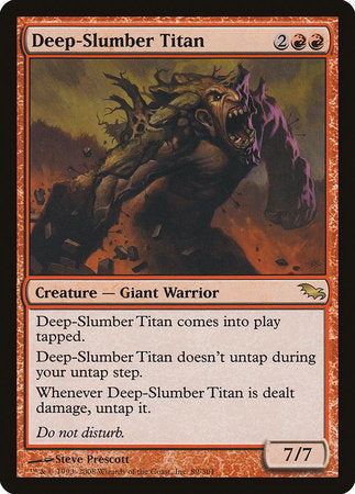 Deep-Slumber Titan [Shadowmoor] | Eastridge Sports Cards & Games