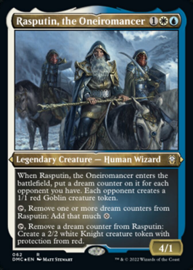 Rasputin, the Oneiromancer (Foil Etched) [Dominaria United Commander] | Eastridge Sports Cards & Games