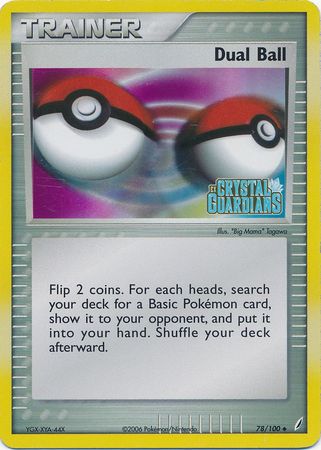Dual Ball (78/100) (Stamped) [EX: Crystal Guardians] | Eastridge Sports Cards & Games