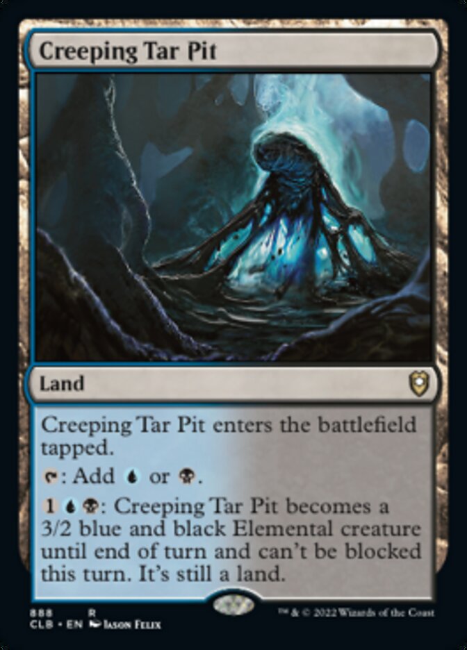 Creeping Tar Pit [Commander Legends: Battle for Baldur's Gate] | Eastridge Sports Cards & Games