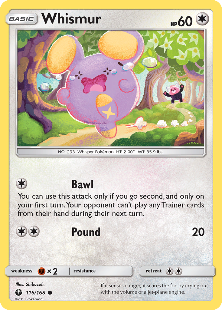 Whismur (116/168) [Sun & Moon: Celestial Storm] | Eastridge Sports Cards & Games