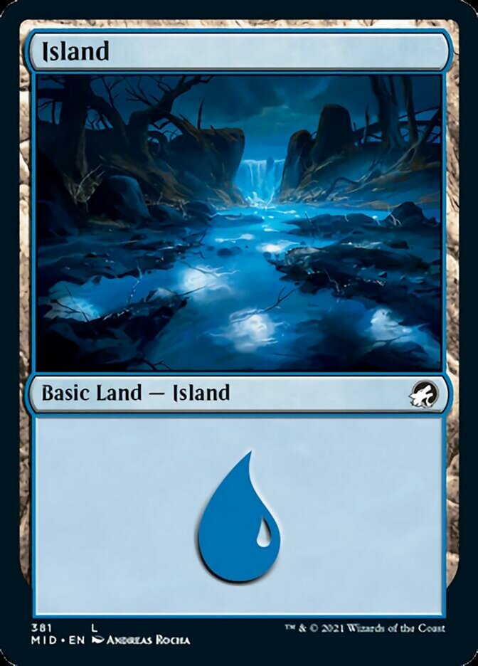 Island (381) [Innistrad: Midnight Hunt] | Eastridge Sports Cards & Games