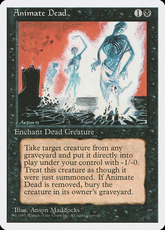 Animate Dead [Fourth Edition] | Eastridge Sports Cards & Games