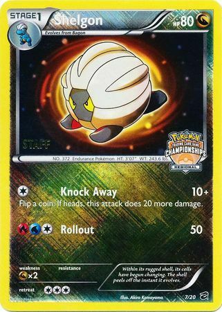 Shelgon (7/20) (Regional Championship Promo Staff) [Black & White: Dragon Vault] | Eastridge Sports Cards & Games