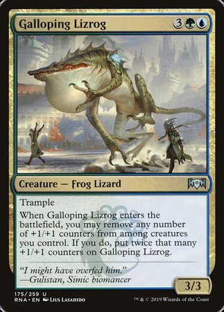 Galloping Lizrog [Ravnica Allegiance] | Eastridge Sports Cards & Games