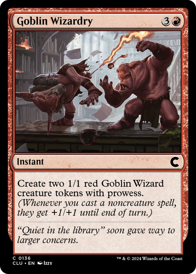Goblin Wizardry [Ravnica: Clue Edition] | Eastridge Sports Cards & Games