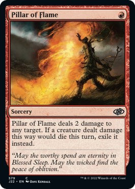 Pillar of Flame [Jumpstart 2022] | Eastridge Sports Cards & Games