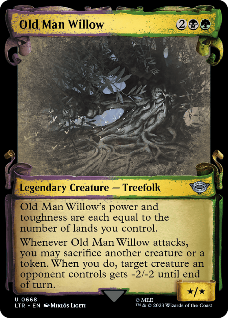 Old Man Willow [The Lord of the Rings: Tales of Middle-Earth Showcase Scrolls] | Eastridge Sports Cards & Games