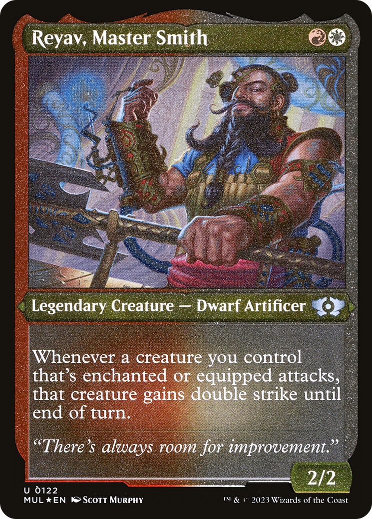 Reyav, Master Smith (Foil Etched) [Multiverse Legends] | Eastridge Sports Cards & Games