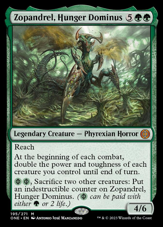 Zopandrel, Hunger Dominus [Phyrexia: All Will Be One] | Eastridge Sports Cards & Games