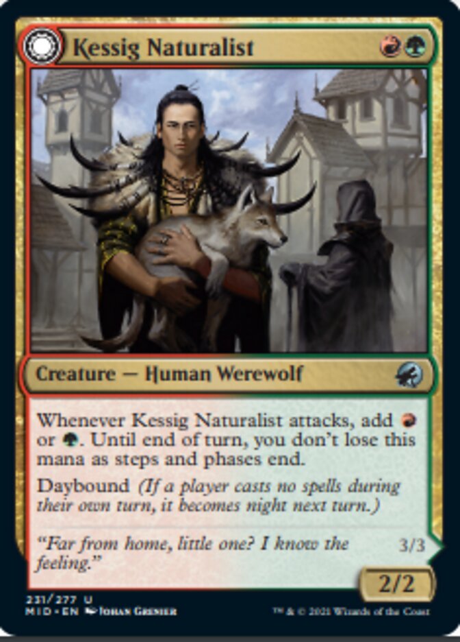 Kessig Naturalist // Lord of the Ulvenwald [Innistrad: Midnight Hunt] | Eastridge Sports Cards & Games