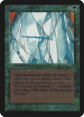 Wall of Ice [Limited Edition Alpha] | Eastridge Sports Cards & Games