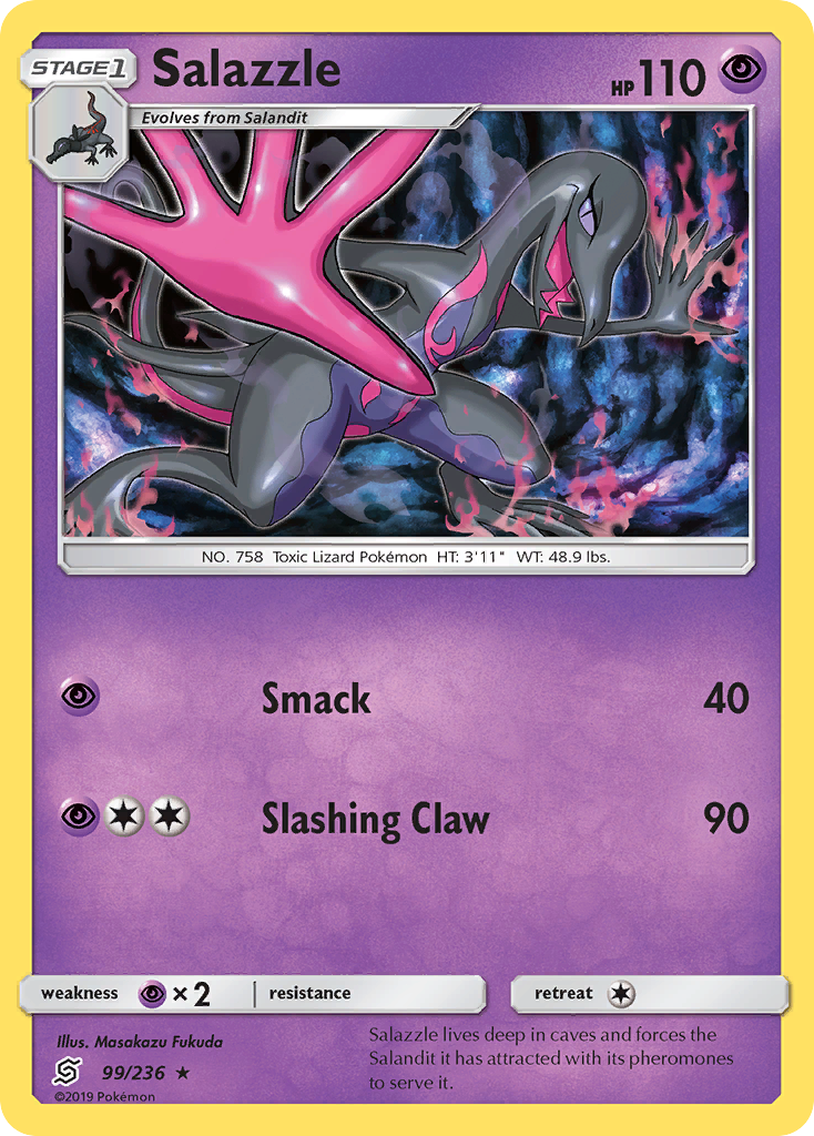 Salazzle (99/236) [Sun & Moon: Unified Minds] | Eastridge Sports Cards & Games