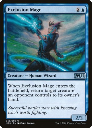 Exclusion Mage [Core Set 2019] | Eastridge Sports Cards & Games
